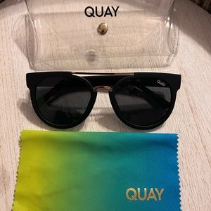 Quay Australia Black Odin Sunglasses
